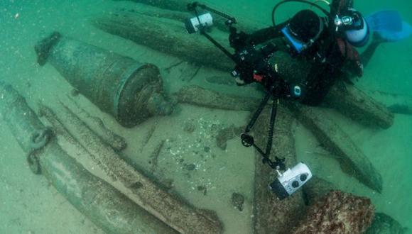El hallazgo ocurrió a unos 12 metros de profundidad cerca de la población de Cascais en Portugal.