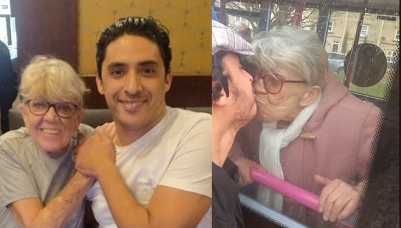 Iris Jones, de 83 años, y Mohamed Ahmed, de 37, celebraron su segundo aniversario de bodas y ratificaron su amor. (Foto: YouTube/Iris Mohamed).