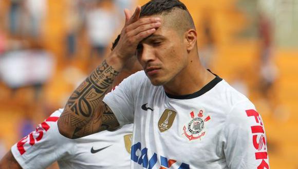 Paolo vive su momento m&aacute;s dif&iacute;cil con Corinthians. (Foto: Archivo El Comercio)