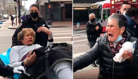 Xiao Zhen Xie, quien ha residido en San Francisco durante 26 años, dijo que estaba bastante conmocionada por el ataque no provocado. En ese momento, su instinto era luchar. (Foto: Captura de video).