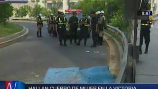 La Victoria: hallan cuerpo de mujer bajo viaducto Manco Cápac