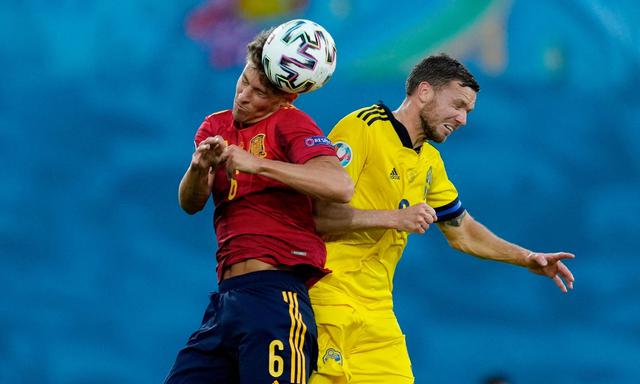 España y Suecia se enfrentaron en la fecha 1 de la Eurocopa 2021 | Foto: REUTERS
