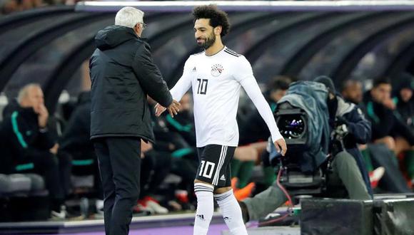 Héctor Cúper, entrenador de nacionalidad argentina que trabaja en el comando técnico de Egipto, espera que su equipo no sufra en Rusia 2018 en un caso Mohamed Salah no esté disponible. (Foto: AP)