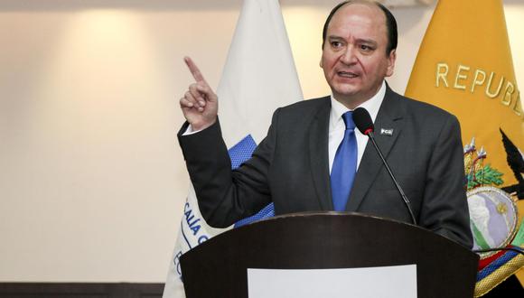 El fiscal general de Ecuador, Carlos Baca Mancheno. (Foto: EFE)