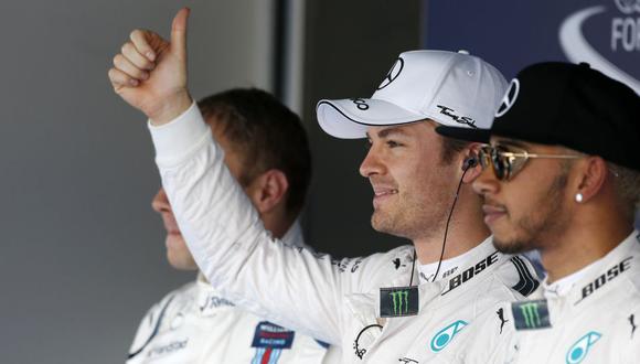 Esta es la tercera pole del año para Rosberg. (Fotos: DPPI)