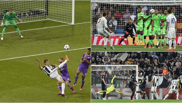 La UEFA eligió los 10 mejores goles de la Champions League 2016-17 que coronó al Real Madrid. (Fotos: AFP/Reuters)