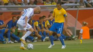 A diez años del 'baile' de Zidane a Brasil en el Mundial 2006