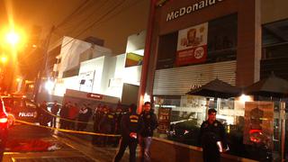 Hombre asesinado en restaurante de Miraflores sería serbio