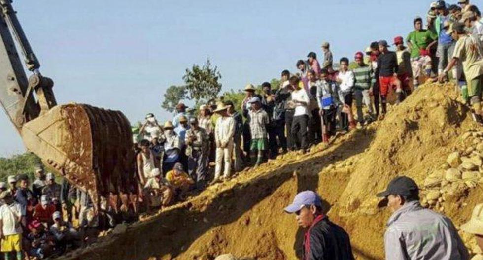 Los fallecidos así como los heridos fueron sacados del lugar por vecinos del sector y otros mineros. (Foto: Andina/Referencial)