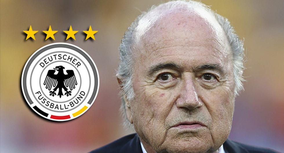 Alemania no quiere a Blatter como presidente. (Foto: Getty Images)