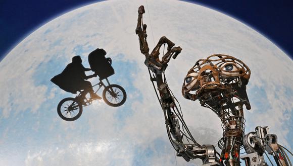 El animatrónico de E.T. fue subastado el último fin de semana. (Foto: Frederic J. BROWN / AFP)