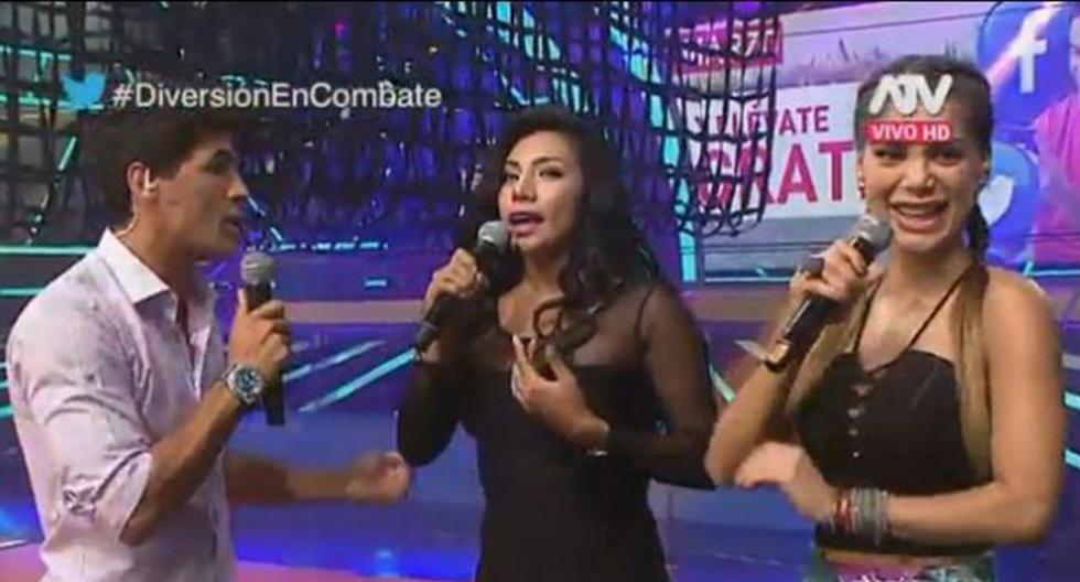 Diana Sánchez dejó en ridículo a Coco Maggio tras regresar a Combate. (Foto: Captura ATV)