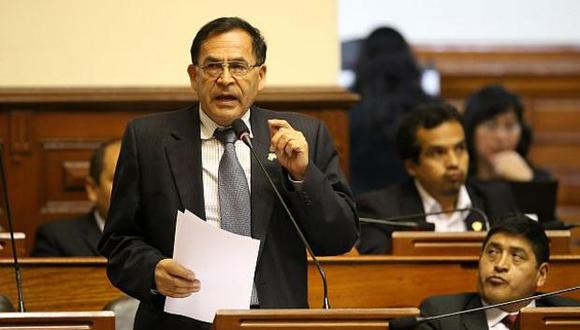 El legislador indicó que los integrantes del movimiento Nuevo Perú tendrán un rol activo en el debate por la reforma electoral. (Foto: El Comercio)
