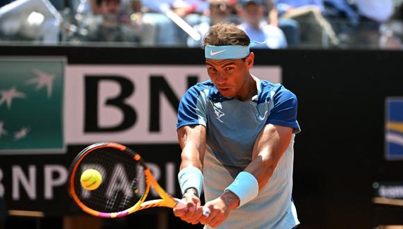 Rafael Nadal fue eliminado del Masters de Roma 2022. | Foto: AFP