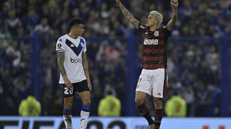 Majestuosa actuación: Flamengo goleó 4-0 a Vélez por la ida de las semifinales de la Copa Libertadores
