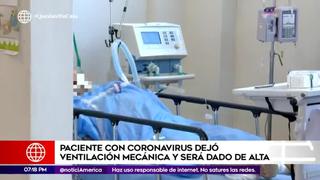 Coronavirus en Perú: paciente recuperado del COVID-19 dejó ventilación mecánica