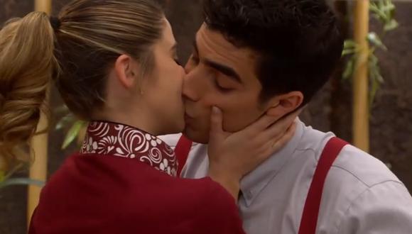 Alessia perdonó a Jimmy Gonzáles con un tierno beso mientras su hermano miraba enojado. (Foto: Al fondo hay sitio)