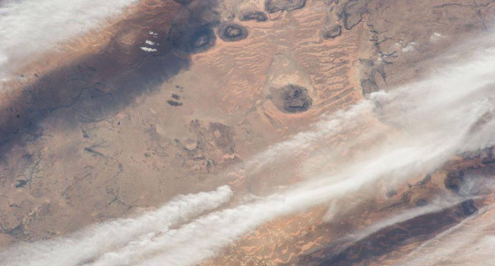 Imagen del desierto del Sahara desde el espacio. (Foto: NASA)