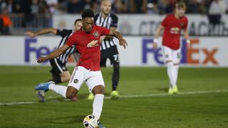 Manchester United venció 1-0 al Partizan en duelo por la Europa League