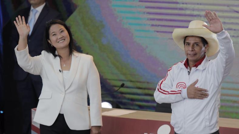 Repasa lo que fue el debate presidencial entre Keiko Fujimori y Pedro Castillo