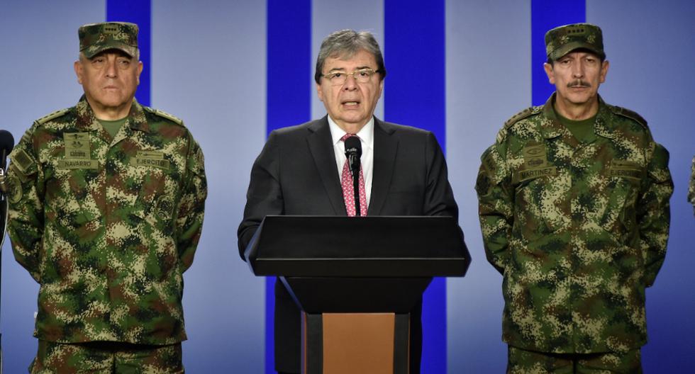 “Las Fuerzas Militares y la Policía están listos para prevenir y contrarrestar cualquier acción que estos terroristas pretendan adelantar", señaló el ministro de Defensa de Colombia, Carlos Holmes Trujillo. (Foto: AFP)