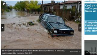 Argentina: Un muerto y 3.000 evacuados tras las inundaciones
