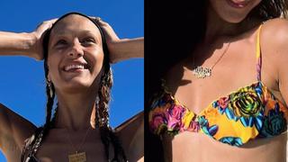 La supermodelo Bella Hadid usa bikini de marca peruana y luce espectacular