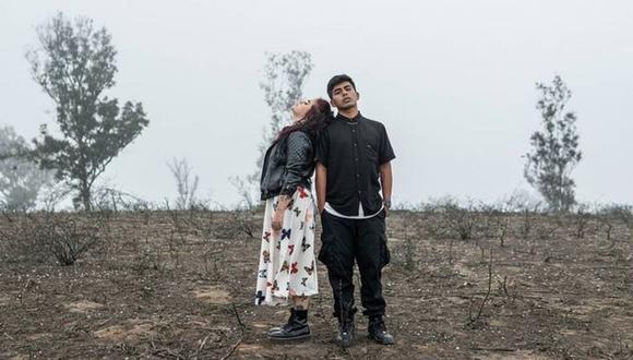 Litzen y Camila Visscher 'Gato malo' grabaron el videoclip en la reserva Lomas de Lachay. (Foto: Instagram @gatomalo.oficial).