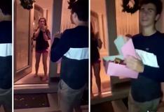 Viral | Muchacho quiso sorprender a una bella señorita pero no contó con un detalle oculto