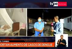 Tumbes: reportan colapso de la Unidad de Vigilancia del Hospital Regional por casos de dengue