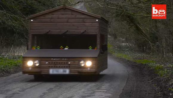 Una cabaña rodante en Inglaterra que supera los 150 km/h.