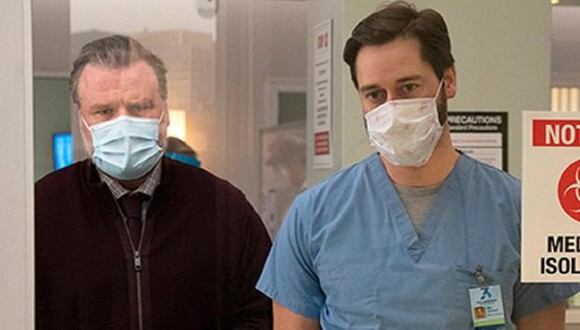 Algunas escenas de "New Amsterdam" se filman los fines de semana en el Bellevue Hospital Center, el verdadero hospital situado en Nueva York, donde Eric Manheimer escribió sus memorias (Foto: NBC)