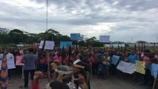 Loreto: Río Marañón es otra vez bloqueado por indígenas