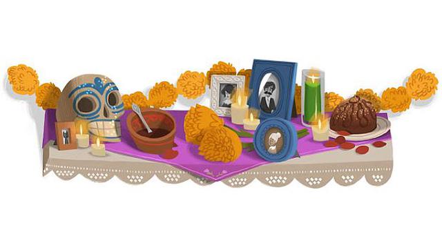Día de muertos: Google celebra con nuevo doodle "calavérico" - 3