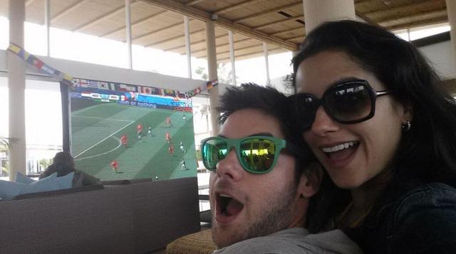 Melania Urbina y Andrés Wiese disfrutan de su amor en Paracas - 1