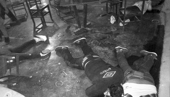 Cuatro personas fueron asesinadas en un bar de Chincha en la noche del jueves. Entre las víctimas había una mujer embarazada. (Foto: Cortesía)