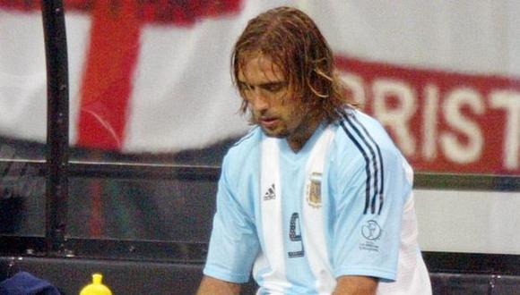 Gabriel Batistuta en el Mundial 2002. (Foto: Reuters)