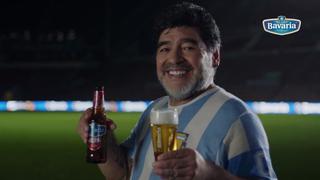 Diego Maradona protagoniza un divertido comercial de cerveza