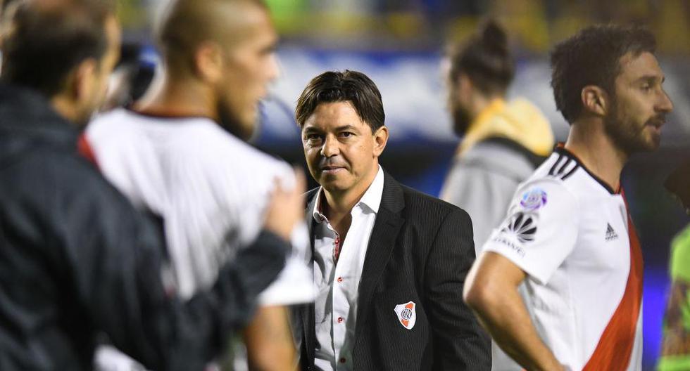 Marcelo Gallardo logró conquistar la Copa Libertadores 2018 con River Plate. | Foto: Getty