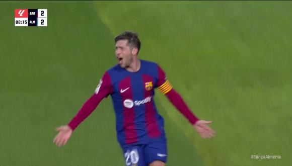 El futbolista español apareció por partida doble para que el FC Barcelona retorne por el camino de la victoria.