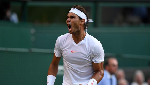 El tenista argentino Juan Martín del Potro fue un durísimo rival de Rafael Nadal en los cuartos de final de Wimbledon. El español se medirá ante Novak Djokovic. (Foto: AFP)