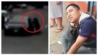Chorrillos: conductor arrastró a ladrón que intentó robarle celular | VIDEO