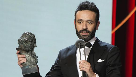 Rodrigo Sorogoyen ganó a Mejor director en los Premios Goya 2019 por la película "El Reino". (Foto: AP).