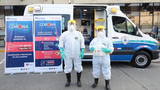 Coronavirus: presentan ambulancias para atención de eventuales pacientes | FOTOS