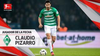 Pizarro obtuvo premio a mejor jugador de la fecha en Bundesliga