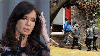 Allanan por segundo día casa de Cristina en El Calafate por caso cuadernos de las coimas