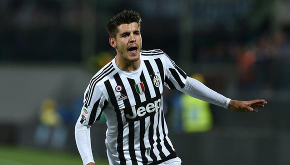 Morata llega de nuevo a Turín procedente del Atlético. (Foto: AFP)