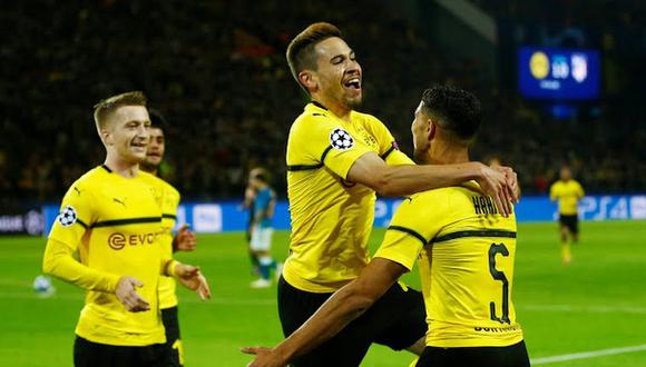 Raphaël Guerreiro colocó el 2-0 para el conjunto alemán en el Atlético de Madrid vs. Borussia Dortmund por la Champions League (Foto: agencias)