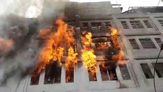 Incendio en Las Malvinas: impactante video muestra el daño que deja la emergencia