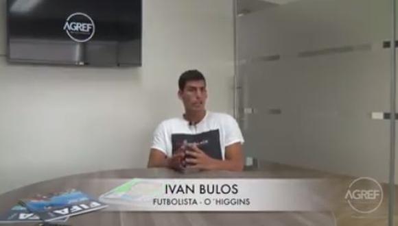Iván Bulos grabó video para explicar su situación en O'Higgins